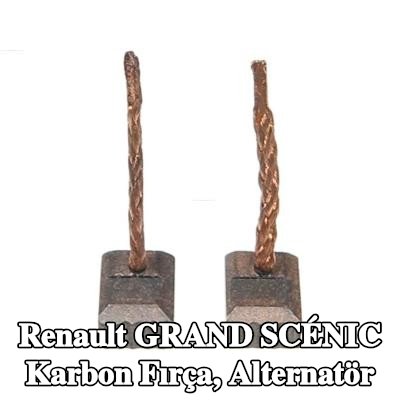 AS-PL Karbon fırça, alternatör — Renault Grand Scénic