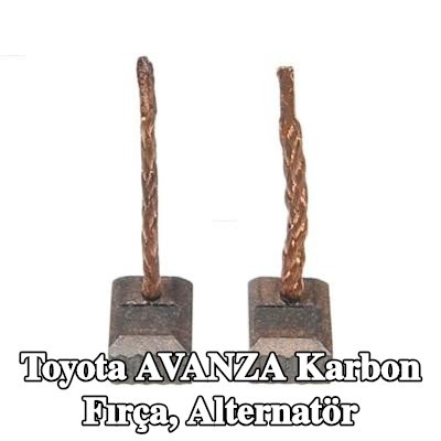 AS-PL Karbon fırça, alternatör — Toyota Avanza