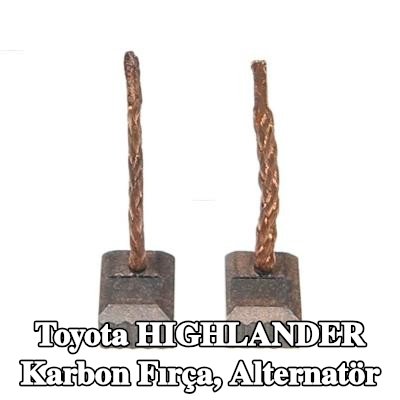 AS-PL Karbon fırça, alternatör — Toyota Highlander