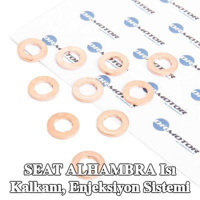 DR.MOTOR AUTOMOTIVE Isı Kalkanı, enjeksiyon sistemi — SEAT Alhambra
