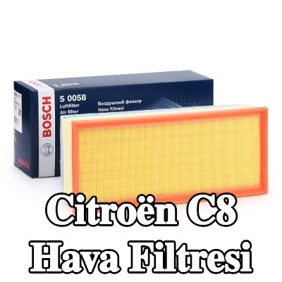 BOSCH Hava filtresi — Citroën C8