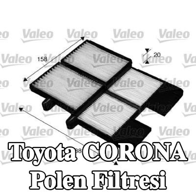 VALEO Polen filtresi CLIMFILTER COMFORT, Partikül Filtresi — 1995 Toyota Corona