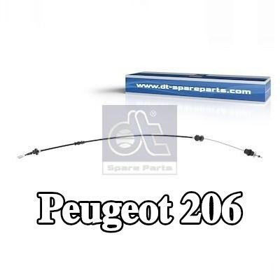 DT Spare Parts كابل محدد التروس — 2002 Peugeot 206
