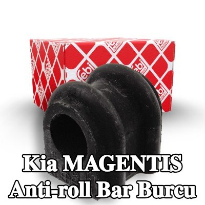FEBI BILSTEIN Ön aks stabilizatör çubuğu burcu, 23mm, Kauçuk — Kia Magentis