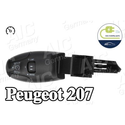 AIC مفتاح التحكم، نظام تثبيت السرعة — Peugeot 207