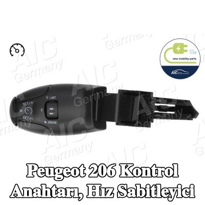 AIC Kontrol Anahtarı, hız sabitleyici — Peugeot 206
