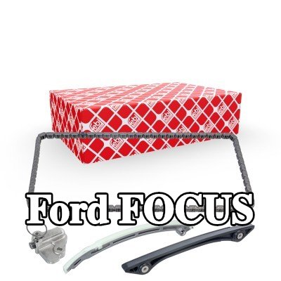 FEBI BILSTEIN طقم سلسلة التوقيت مع شداد السلسلة, مع سكك انزلاقية — 2016 Ford Focus