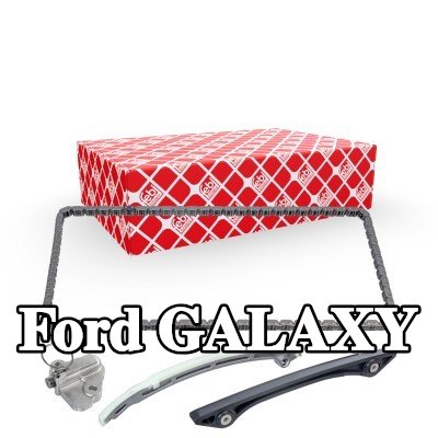 FEBI BILSTEIN طقم سلسلة التوقيت مع شداد السلسلة, مع سكك انزلاقية — Ford Galaxy