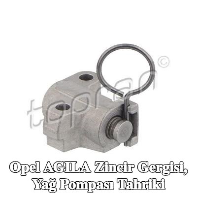TOPRAN Zincir Gergisi, yağ pompası tahriki — 2000 Opel Agila