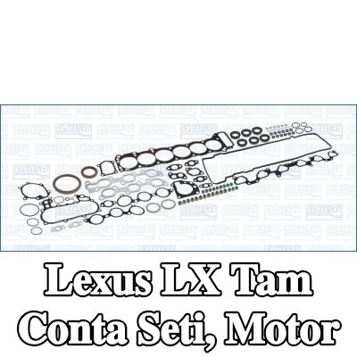 AJUSA Tam Conta Seti, silindir kapağı contalı motor, valf gövdesi contalı, FIBERMAX — 1997 Lexus Lx