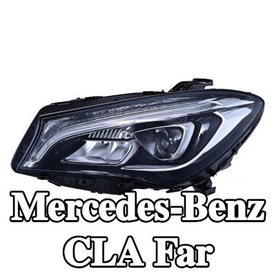 HELLA Far Sol, LED, kontrol ünitesi olmadan — Mercedes-Benz Cla