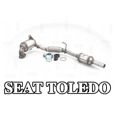 NAP carparts مرشح جسيمات الديزل مع مواد التثبيت/التركيب — SEAT Toledo