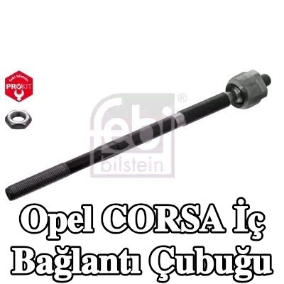 FEBI BILSTEIN İç bağlantı çubuğu OE Turbo YENİ, Sol Ön Aks, Ön Aks Sağ, 285mm, karşı somunlu — 2016 Opel Corsa