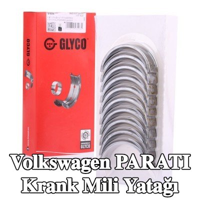 GLYCO Çelik tabanlı alüminyum alaşımlı krank mili yatağı — Volkswagen Parati