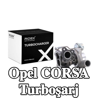 RIDEX Turboşarj, Conta Seti Dahil, conta/sızdırmazlık elemanları ile — 2002 Opel Corsa