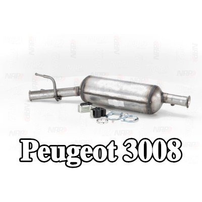 NAP carparts مرشح جسيمات الديزل مع مواد التثبيت/التركيب — 2017 Peugeot 3008
