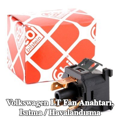 FEBI BILSTEIN FAN anahtarı, düğmeli ısıtma / havalandırma — Volkswagen Lt