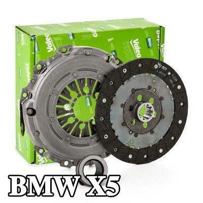 VALEO مجموعة القابض KIT3P مع قابض عالي الكفاءة, مع محمل تحرير القابض — 2002 BMW X5