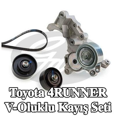 GATES V-Ribbed Kayış Seti Micro-V Kiti, Micro-V® Stretch Fit™ — 2002 Toyota 4runner