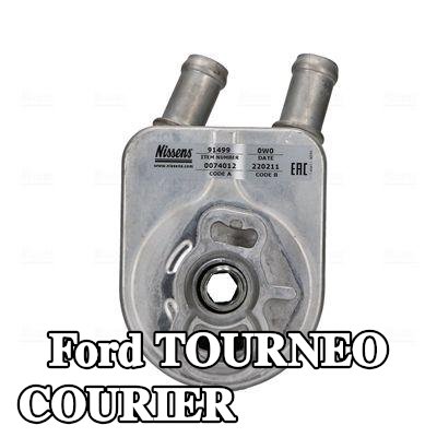 NISSENS مبرد زيت المحرك بدون حشيات/أختام, بدون غطاء فلتر الزيت, بدون مرشح — Ford Tourneo Courier