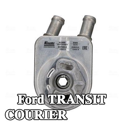 NISSENS مبرد زيت المحرك بدون حشيات/أختام, بدون غطاء فلتر الزيت, بدون مرشح — Ford Transit Courier