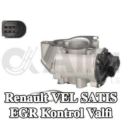 Alfa e-Parts Conalı/sızdırmazlık elemanlı EGR kontrol valfi — Renault Vel Satis