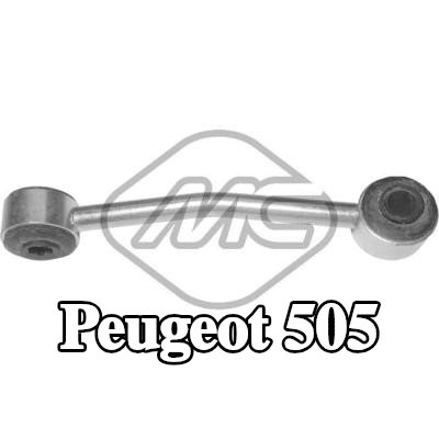 Metalcaucho وصلة قضيب مانع الانقلاب المحور الأمامي, 161, 5mm — Peugeot 505