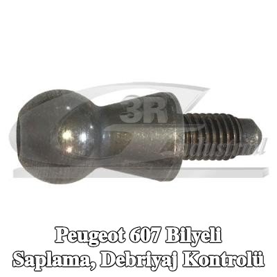 3RG Bilyeli Saplama, debriyaj kontrolü — 2002 Peugeot 607