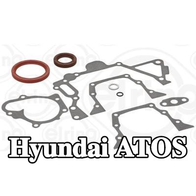 ELRING مجموعة حشيات علبة المرافق مع مانع تسرب العمود المرفقي — Hyundai Atos