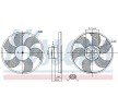 NISSENS Fan, radyatör 383mm, radyatör fanı kapağı olmadan, direnç olmadan, kontrol ünitesi olmadan — 2003 Nissan Kubistar (6)