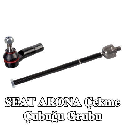 FEBI BILSTEIN Rot kolu grubu Ön Aks Sağ, kilit somunu ile — SEAT Arona