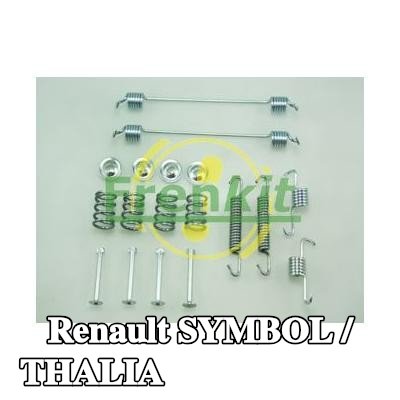 FRENKIT طقم تركيب حذاء الفرامل للمحور الخلفي — Renault Symbol / Thalia
