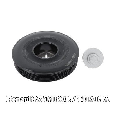 CORTECO مجموعة بكرات الحزام، العمود المرفقي — Renault Symbol / Thalia