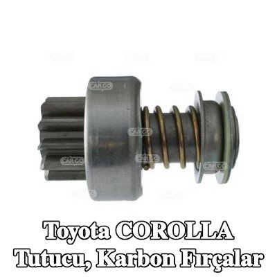 HC-Cargo Tutucu, karbon fırçalar — 2000 Toyota Corolla