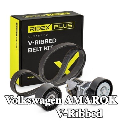 RIDEX PLUS مجموعة أحزمة V-Ribbed — Volkswagen Amarok