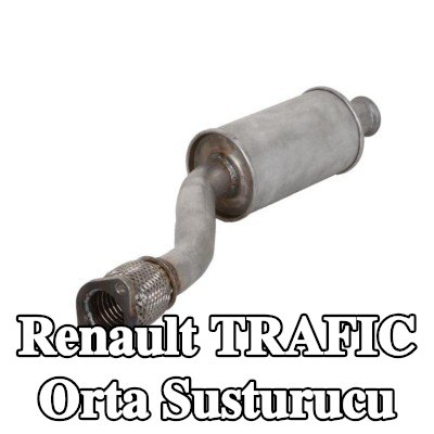 4MAX Orta susturucu Ön — 2002 Renault Trafic
