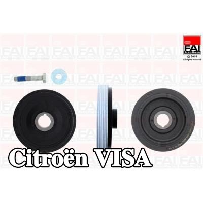 FAI AutoParts مجموعة بكرات الحزام، العمود المرفقي — Citroën Visa