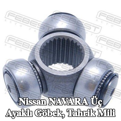 FEBEST Üç ayaklı göbek, tahrik mili — Nissan Navara