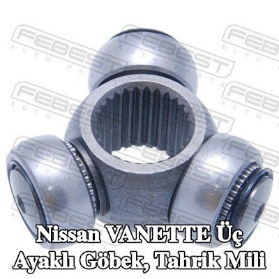 FEBEST Üç ayaklı göbek, tahrik mili — Nissan Vanette