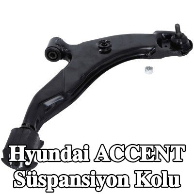 LEMFÖRDER Ön Aks Süspansiyon Kolu, Alt, Sağ, Çelik Sac — 1997 Hyundai Accent