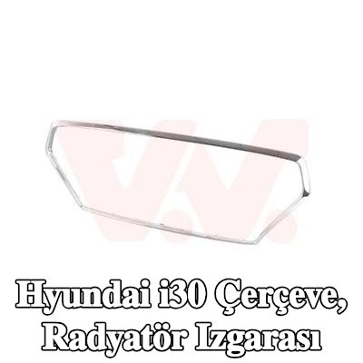 VAN WEZEL Çerçeve, radyatör ızgarası — Hyundai i30
