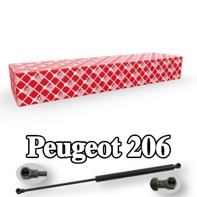 FEBI BILSTEIN دعامة باب صندوق الأمتعة لكلا الجانبين, 520mm — Peugeot 206