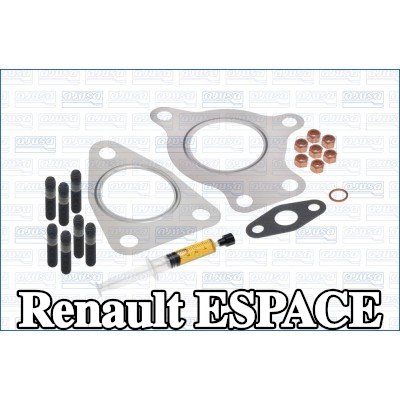 AJUSA مجموعة التثبيت, الشاحن مع الحشيات/الأختام — 2000 Renault Espace