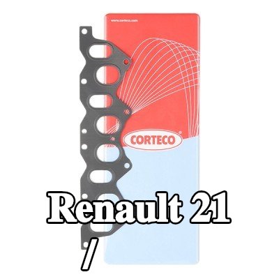CORTECO حشية، مشعب السحب/العادم — Renault 21
