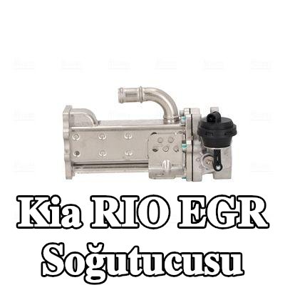 NISSENS Conasız/sızdırmazlık elemanı olmayan EGR soğutucu, vakum baypaslı, sensörsüz — Kia Rio