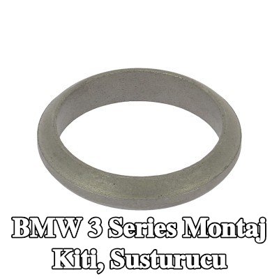 WALKER Montaj Kiti, susturucu Merkez, Ön, Arka — 1990 BMW 3 Series