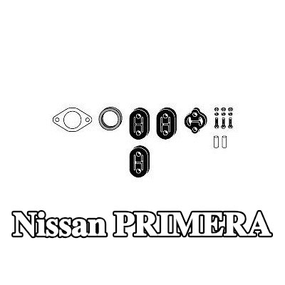 VEGAZ طقم تركيب العادم — 1990 Nissan Primera