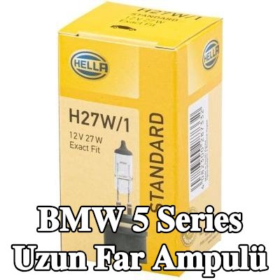 HELLA Uzun far ampulü H27W/1 — BMW 5 Series