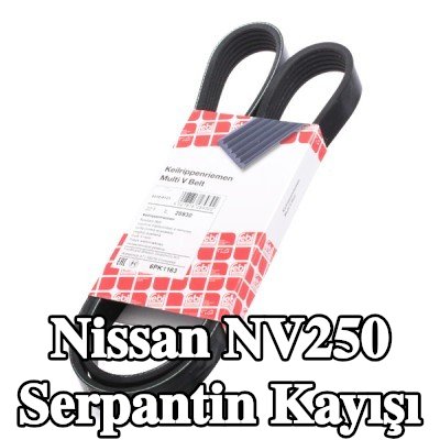 FEBI BILSTEIN Serpantin kayışı 1163mm, Number of ribs: 6 — Nissan Nv250