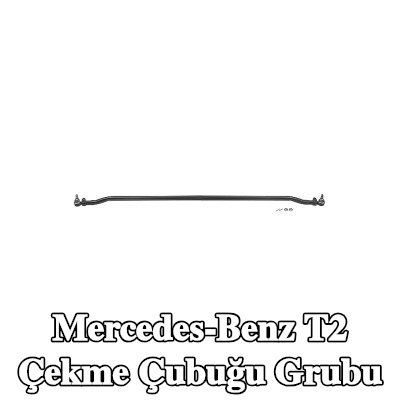FEBI BILSTEIN Rot kolu grubu OE Turbo YENİ, Ön Aks, 1352mm, taç somun ile — Mercedes-Benz T2